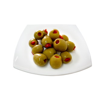 Aceituna Verde Relleno Con Pimiento  125 G