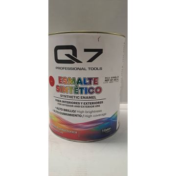 Pintura Esmalte-Rojo Brillante-4 Litro-Q17