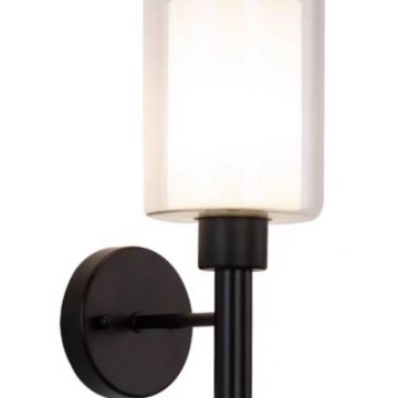 Aplique Vidrio Y Metal Mod 4018