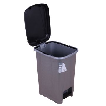 Cubo De Basura Plastico Con Pedal 25 Lt