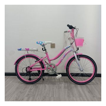 Bicicleta Niña Con Cestino Shimano 20"