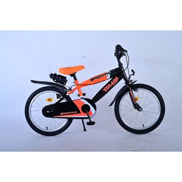 Bicicleta Sportivo 18 Naranja Y Negra