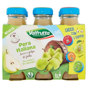 Jugo Ml.125X6 Melocoton Valfrutta