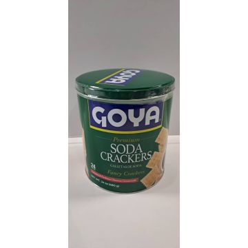 Lata De Galletas De Soda Con 24 Paquetes 24 Oz-680G Goya M/Goya