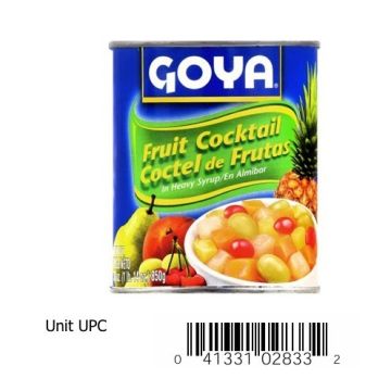 Cocktail De Frutas 30 Oz 850G En Lata Goya M/Goya