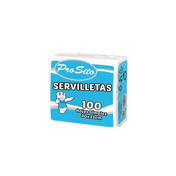 Servilletas 30X33 100 Hojas Simples